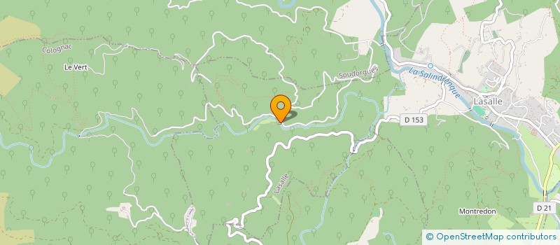 localisation de l'entreprise MAS DU PREMIGET  LASALLE