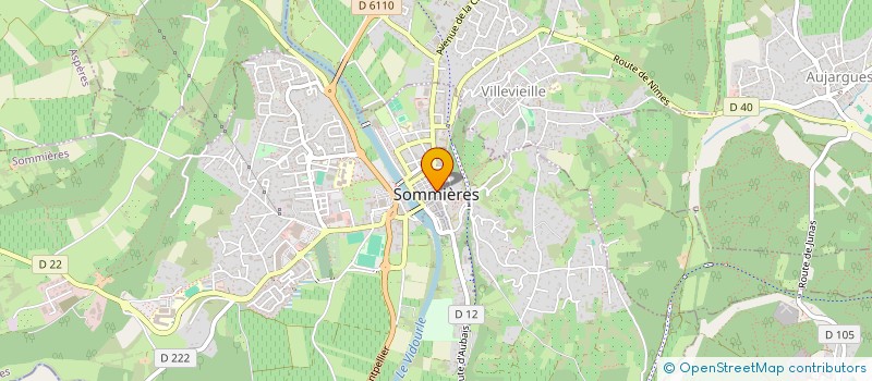 localisation de l'entreprise MAS DU SOLEIL à SOMMIERES