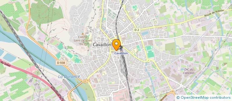 localisation de l'entreprise MAS ELWIN  CAVAILLON