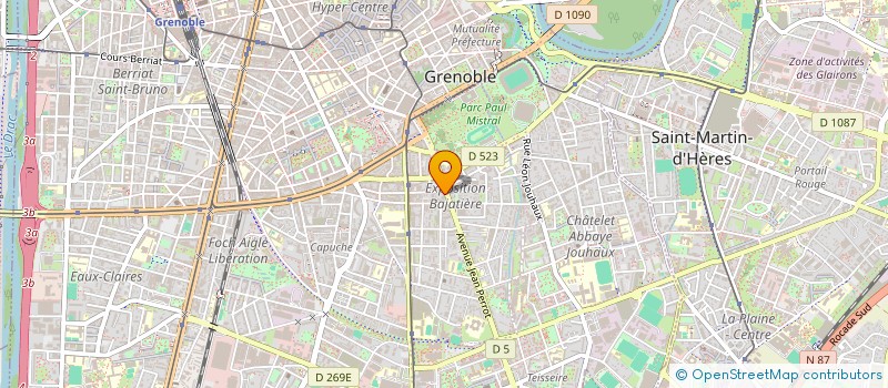 localisation de l'entreprise MAS EN CHARTROUSSE  GRENOBLE