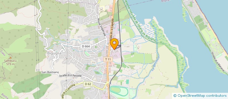 localisation de l'entreprise MAS ENERGY SOLAR  BIGUGLIA