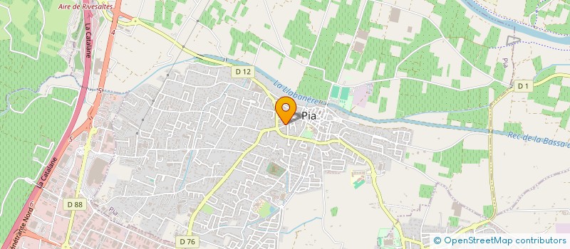 localisation de l'entreprise MAS ESTI  PIA