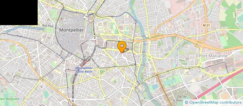 localisation de l'entreprise MAS ET DEMEURES DU SUD à MONTPELLIER