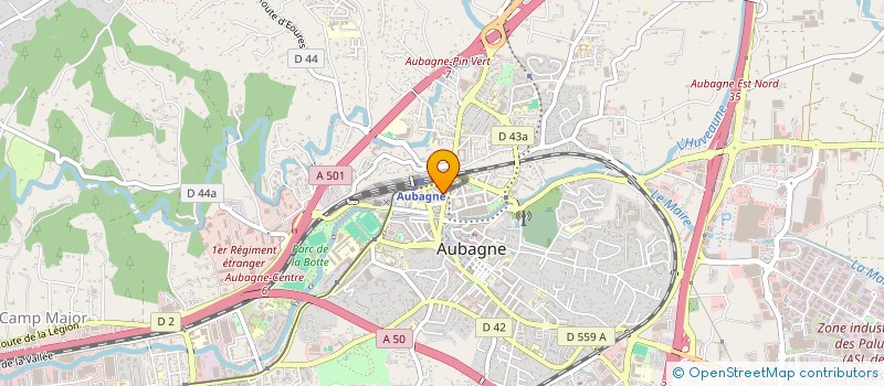 localisation de l'entreprise MAS ET DEMEURES NOUVELLES à AUBAGNE