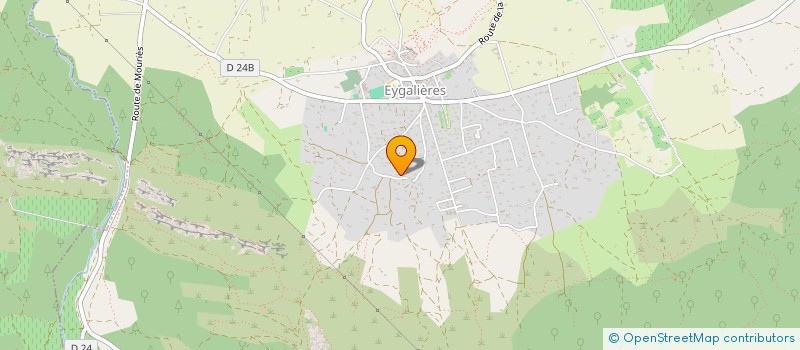 localisation de l'entreprise MAS ET JARDINS D'ANTAN  EYGALIERES