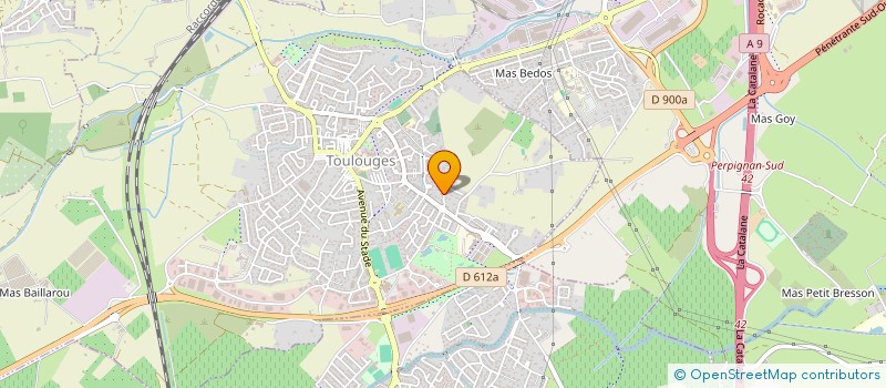 localisation de l'entreprise MAS FERREOL  TOULOUGES