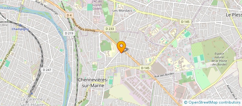 localisation de l'entreprise MAS IMMO  CHENNEVIERES-SUR-MARNE