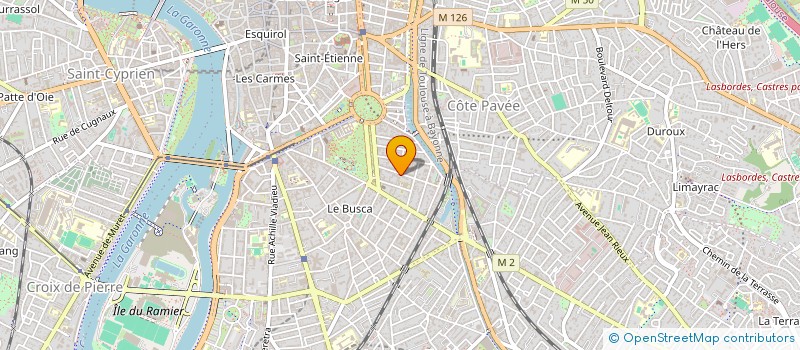 localisation de l'entreprise MAS' IMMOBILIER à TOULOUSE