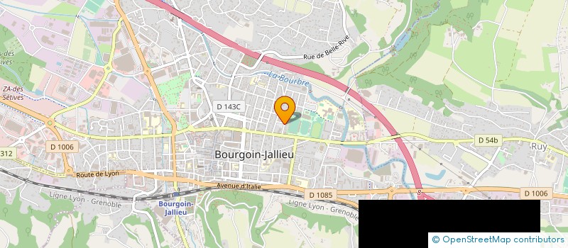 localisation de l'entreprise MAS JEAN LUC ET DOMINIQUE à BOURGOIN-JALLIEU