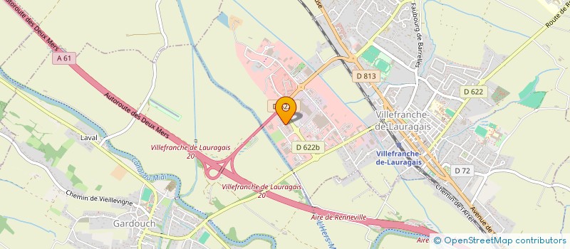 localisation de l'entreprise MAS JEAN-MICHEL à VILLEFRANCHE-DE-LAURAGAIS