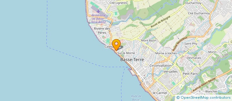 localisation de l'entreprise MAS' LA  BASSE TERRE