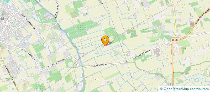 localisation de l'entreprise MAS LA CHAUVETTE  PERNES-LES-FONTAINES