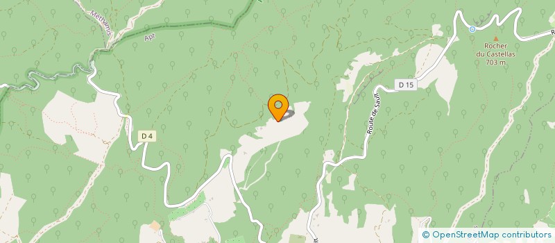 localisation de l'entreprise MAS LA GAYETTE  MURS