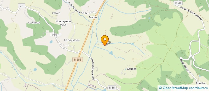 localisation de l'entreprise MAS LABRUGADE  MONTCUQ-EN-QUERCY-BLANC