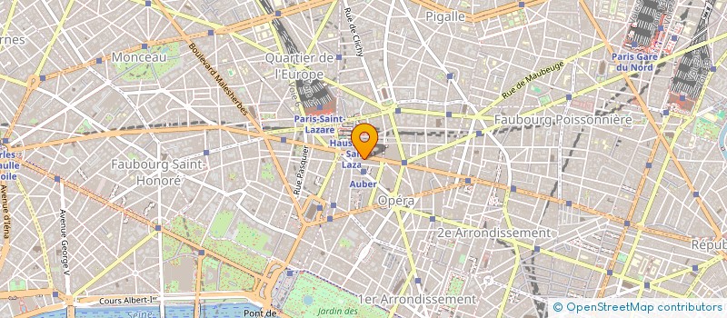 localisation de l'entreprise MAS LATRIE HAUSSMAN  PARIS