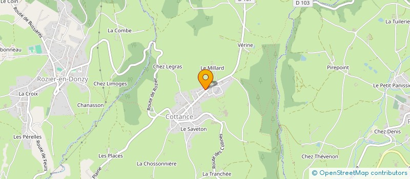 localisation de l'entreprise MAS LFINANCES  COTTANCE