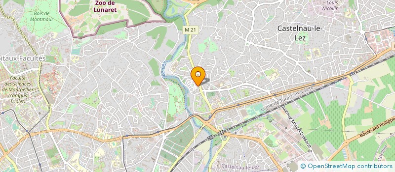 localisation de l'entreprise MAS LILIANE SARL à CASTELNAU-LE-LEZ