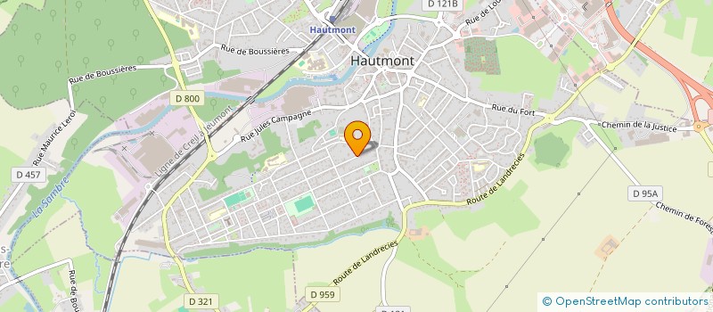 localisation de l'entreprise MAS LLARO  HAUTMONT