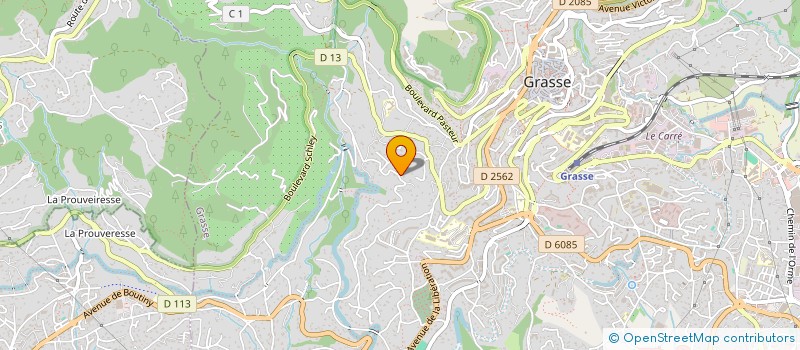 localisation de l'entreprise MAS LOU RIOU à GRASSE