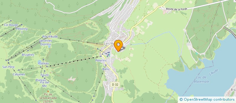 localisation de l'entreprise MAS MAE  LES ANGLES