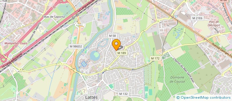 localisation de l'entreprise MAS MAROT à LATTES