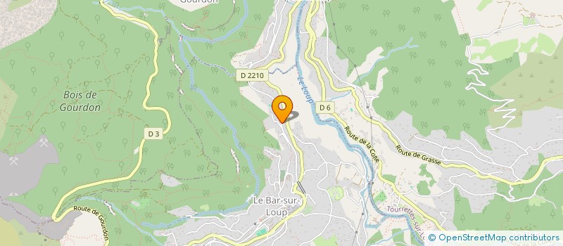 localisation de l'entreprise MAS NEROLIA  GOURDON