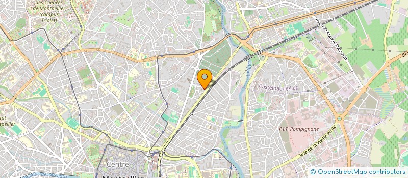 localisation de l'entreprise MAS PLAMBEL  MONTPELLIER