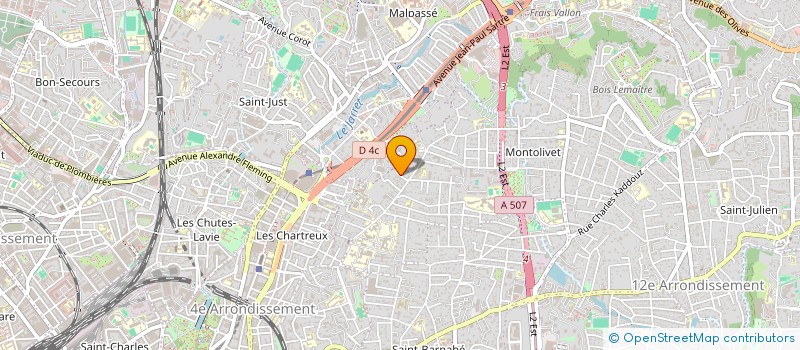 localisation de l'entreprise MAS RACING TEAM à MARSEILLE