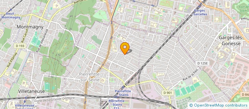 localisation de l'entreprise MAS RESINE à PIERREFITTE-SUR-SEINE