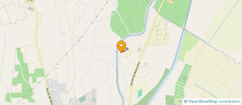 localisation de l'entreprise MAS SAINT GILLES  ST GILLES