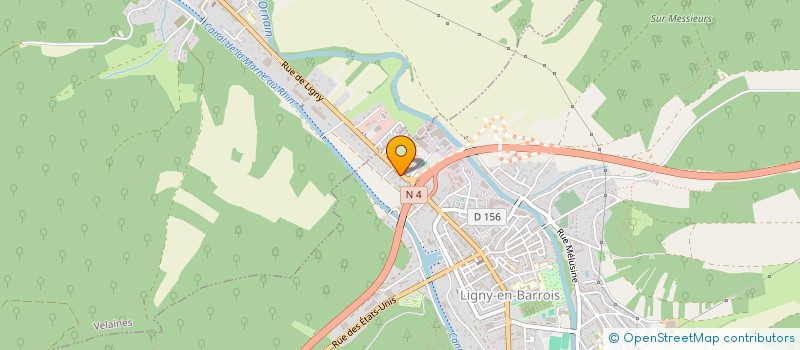 localisation de l'entreprise MAS'SERVICES à LIGNY-EN-BARROIS