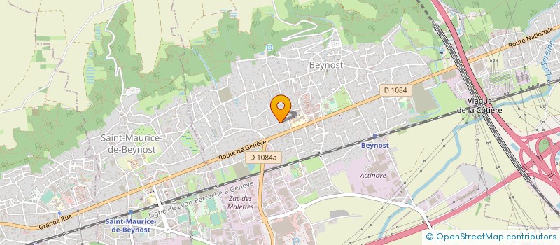 localisation de l'entreprise MAS SOLUTION à BEYNOST