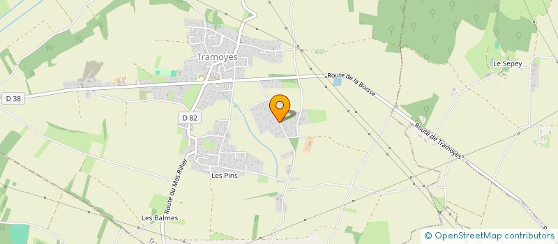 localisation de l'entreprise MAS SOPHIA  TRAMOYES