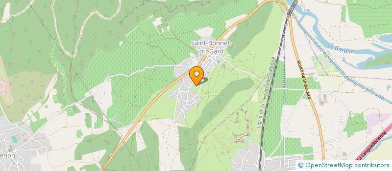 localisation de l'entreprise MAS ST ANDRE  SAINT-BONNET-DU-GARD