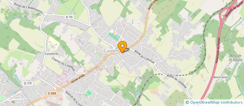 localisation de l'entreprise MAS-SUD  CASTELMAUROU