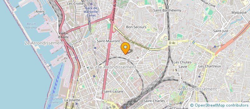 localisation de l'entreprise MASA à MARSEILLE