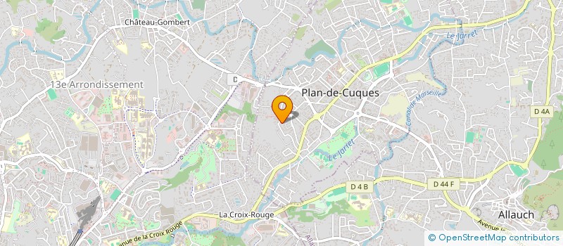 localisation de l'entreprise MASA  PLAN-DE-CUQUES