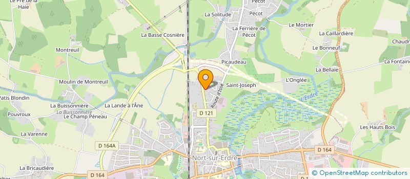 localisation de l'entreprise MASA  NORT-SUR-ERDRE
