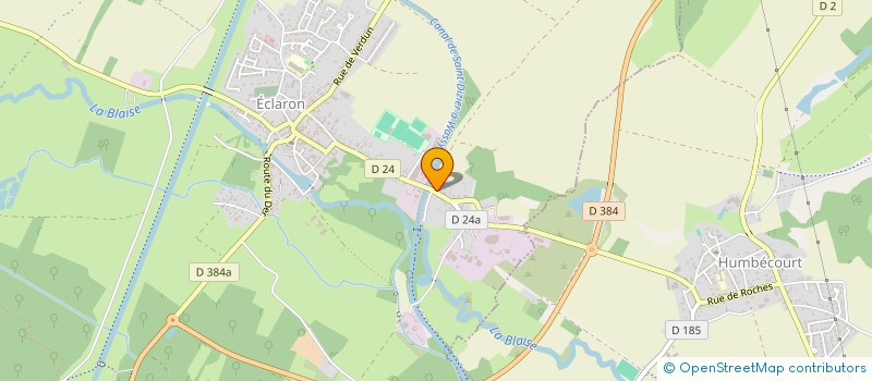 localisation de l'entreprise MASA à ECLARON-BRAUCOURT-SAINTE-LIVIERE