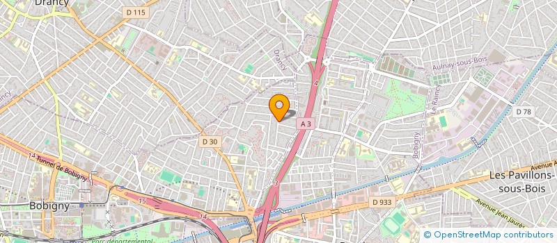 localisation de l'entreprise MASA AUTO  BOBIGNY