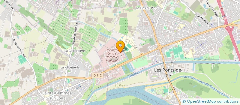 localisation de l'entreprise MASA-DIFFUSION à LES PONTS-DE-CE