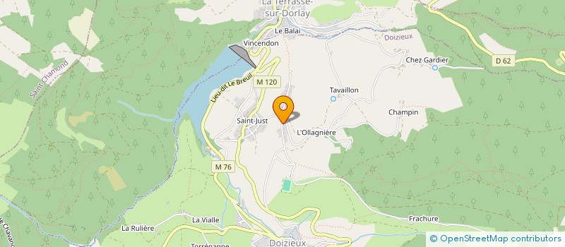 localisation de l'entreprise MASA2PI  DOIZIEUX