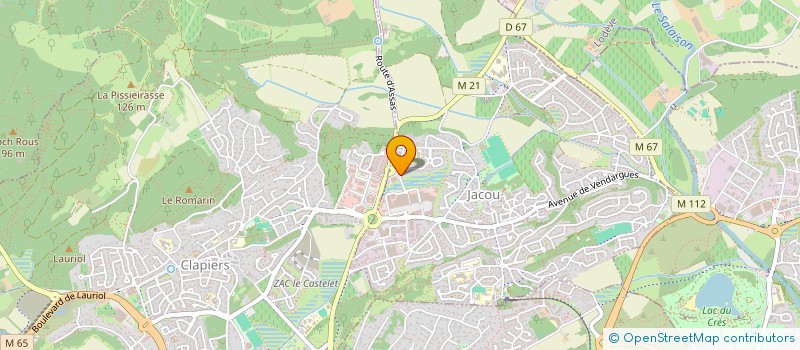 localisation de l'entreprise MASABIS  JACOU