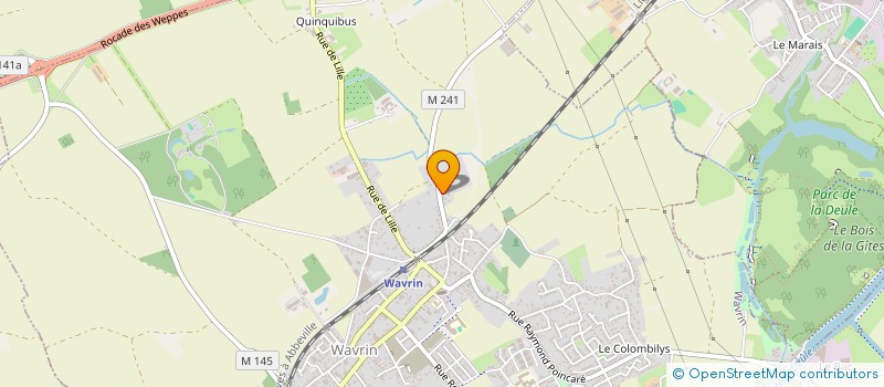 localisation de l'entreprise MASACA  WAVRIN