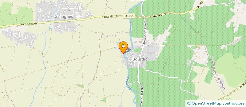 localisation de l'entreprise MASADRIM  BOURDIC