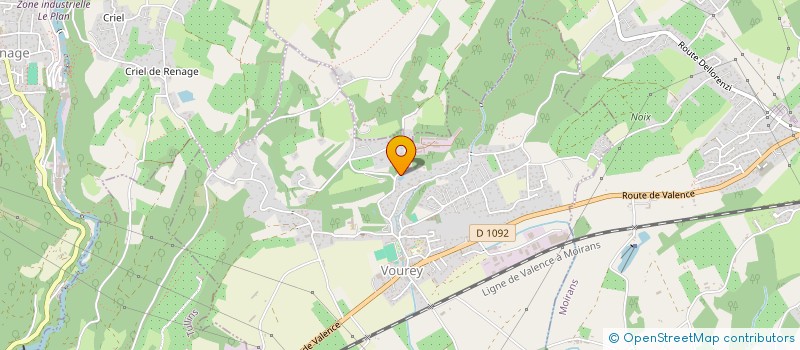 localisation de l'entreprise MASAFA  VOUREY