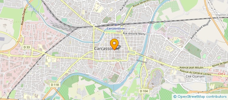 localisation de l'entreprise MASAI à CARCASSONNE