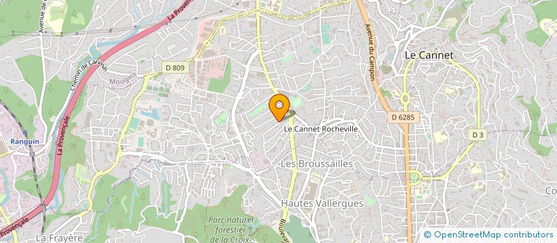 localisation de l'entreprise MASAJE à LE CANNET