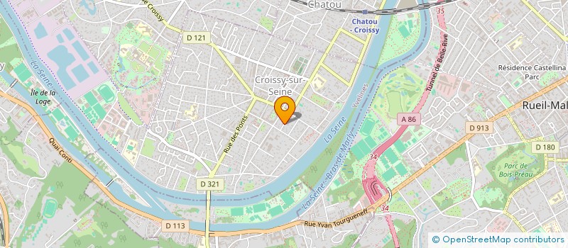 localisation de l'entreprise MASAJU  CROISSY-SUR-SEINE