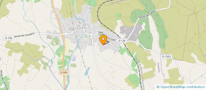 localisation de l'entreprise MASAL  LAURENS